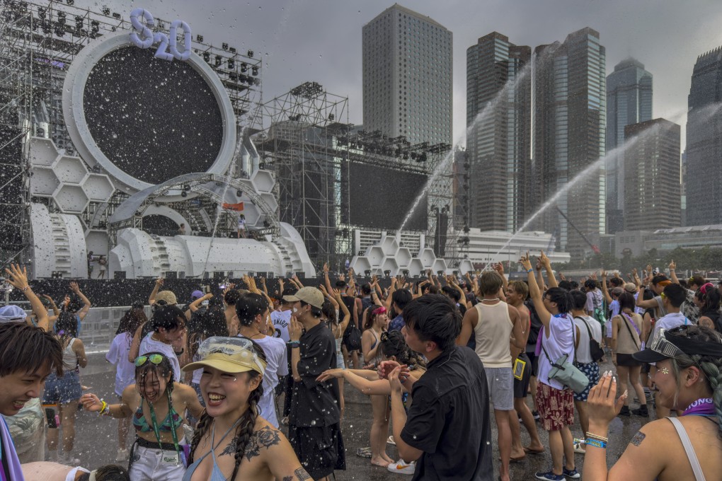 Hong Kong environmental authorities received noise complaints about the S2O Hong Kong Songkran Music Festival held in Central on Saturday and Sunday. Photo: Eugene Lee