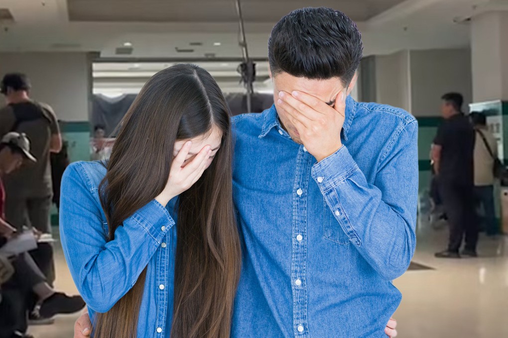 The filming occurred roughly 15 metres away from the intensive care unit, Yu recalled that his sister was weeping nearby, and the film crew advised her to “cry more softly. Photo: SCMP composite/Shutterstock/QQ.com
