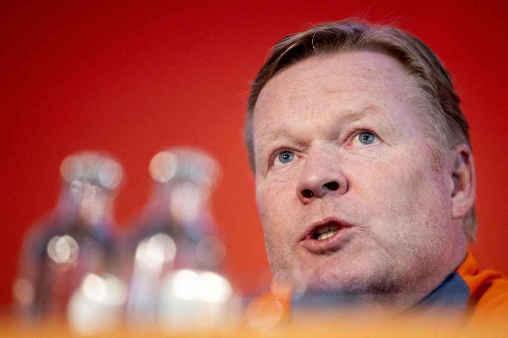 Netherlands coach Ronald Koeman told Germany’s Sport Bild magazine on Wednesday that “it’s not always about sport”. Photo: AFP