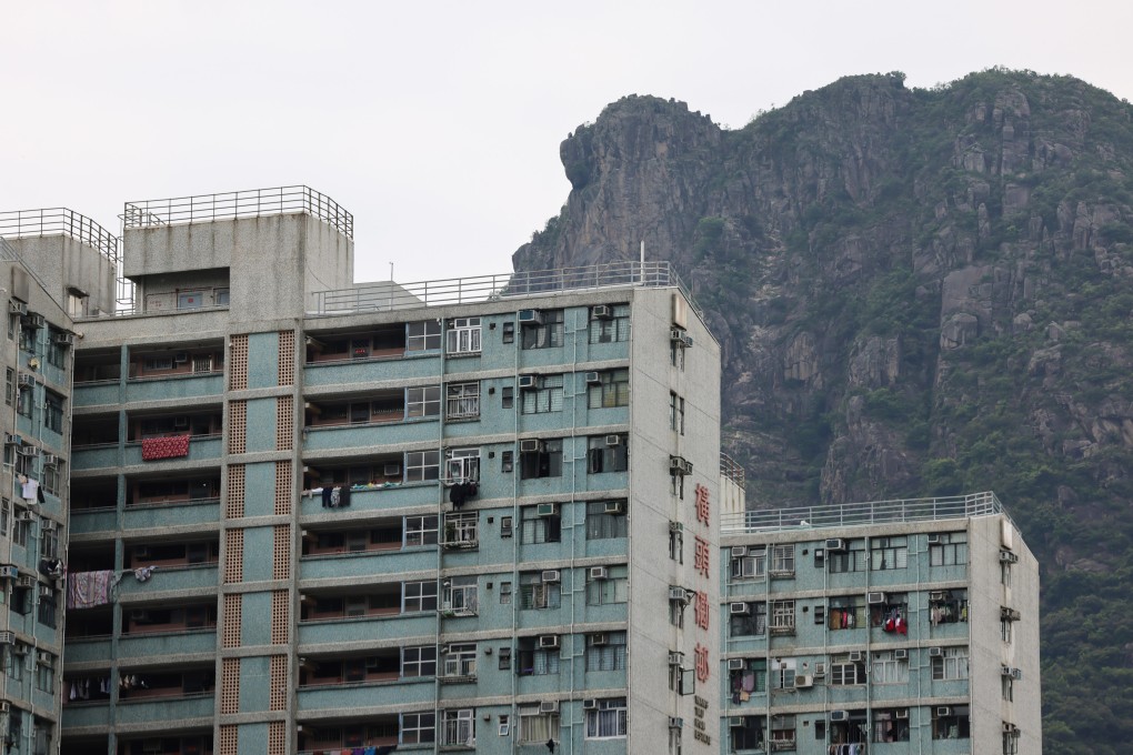 A public housing estate in the shadow of Lion Rock as authorities announce crackdown on rented flat cheats has released more homes. Photo: Jelly Tse