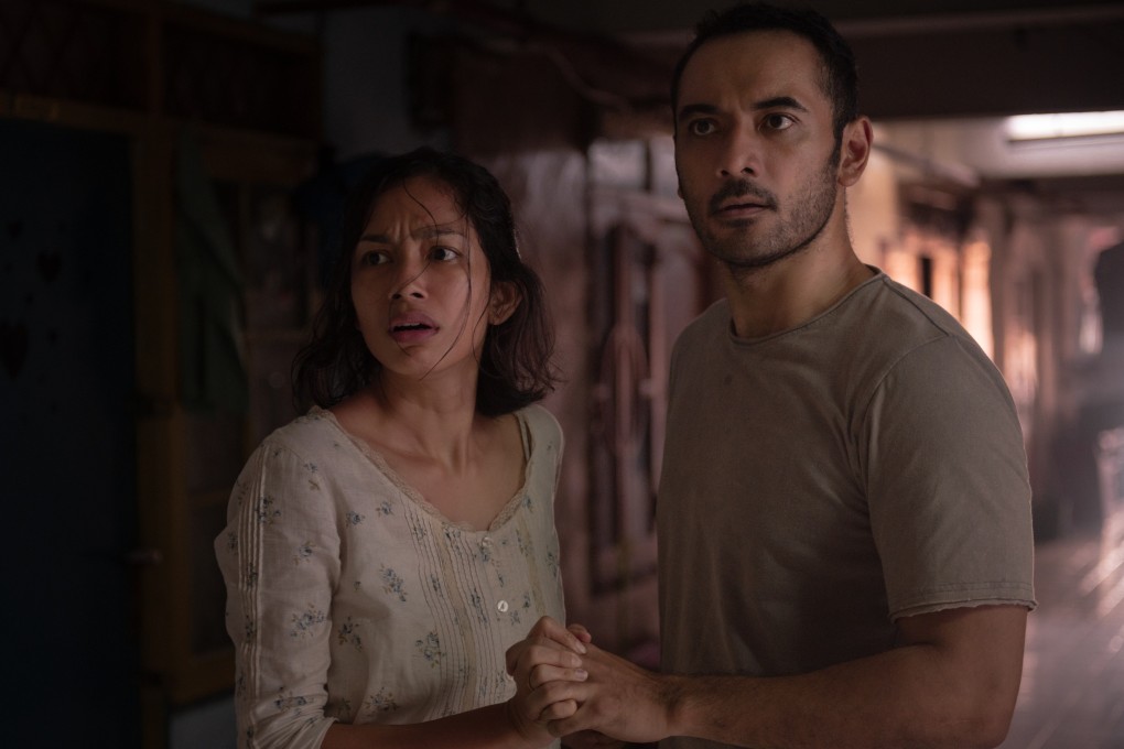 Faradina Mufti (left) as Rara and Ario Bayu as Panji in a still from “Old House”, one of the episodes in Netflix series Joko Anwar’s Nightmares and Daydreams. Photo: Netflix