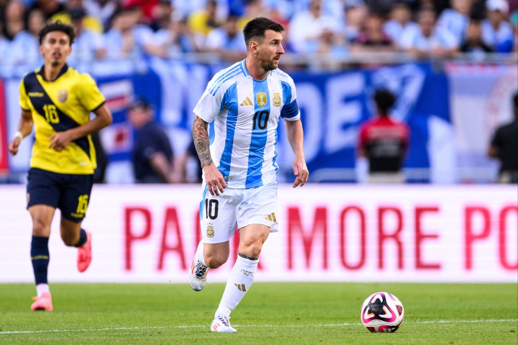 Argentina forward Lionel Messi said he would not be playing in Paris. Photo: Reuters