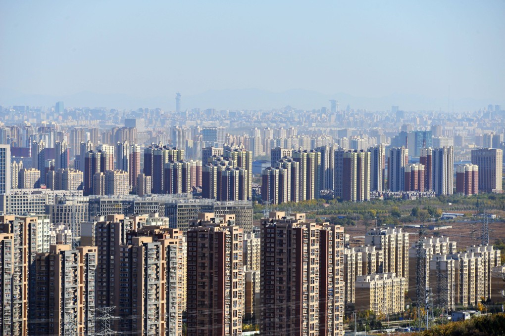 High-rise buildings are being pictured from the 238-meter-high Central Television Tower in Beijing, China, on May 11, 2024. Photo: Getty Images