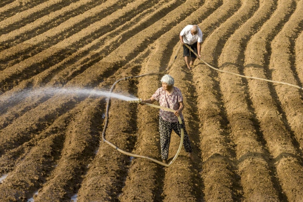 China has sent emergency task forces to help with drought relief in Shandong and Henan. The Ministry of Emergency Management stressed water must be ensured for crops. Photo: Weibo/人民日报