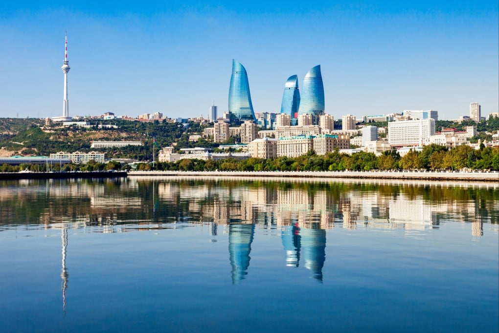 Baku’s skyline. The Azerbaijani capital’s Eastern and Western influences are reflected in its buildings and culture, and as interesting as this makes this city, visiting comes with some downsides. Photo: Shutterstock