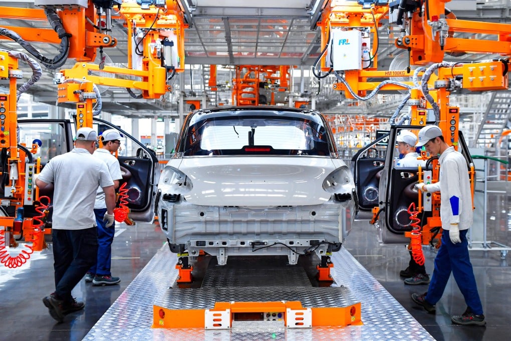 Chinese carmaker SAIC-GM-Wuling has been hardest hit by the European Union sanctions on electric vehicles made in China. Photo: Xinhua