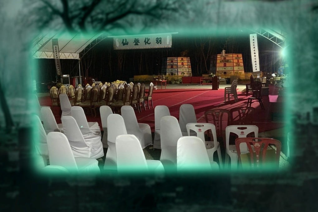 A Chinese cemetery in Thailand has held movie screenings for the dead in a bid to pacify the spirits of those who have passed over to the afterlife. Photo: SCMP composite/Shutterstock/Thaiger