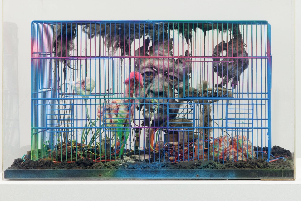 Tetsumi Kudo’s caged phallus sculptures at Hauser + Wirth Hong Kong ...