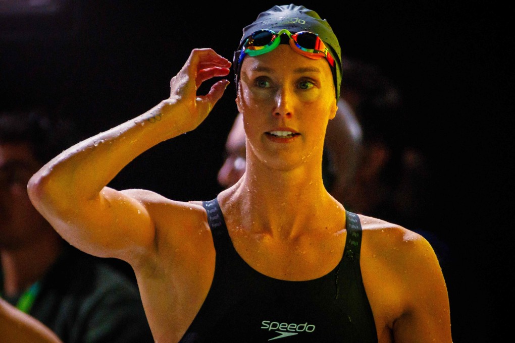 Australia’s Emma McKeon finished sixth in the 100 metres freestyle final to miss out on an individual spot. Photo: AFP