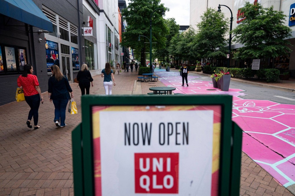 A Uniqlo sign in Silver Spring, Maryland, US, May 30, 2024. Photo: Bloomberg