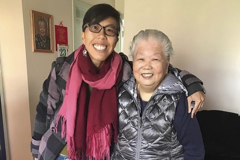 Yik Oi Huang (right) with her granddaughter Sasanna Yee in San Francisco. Photo: Sasanna Yee via AP