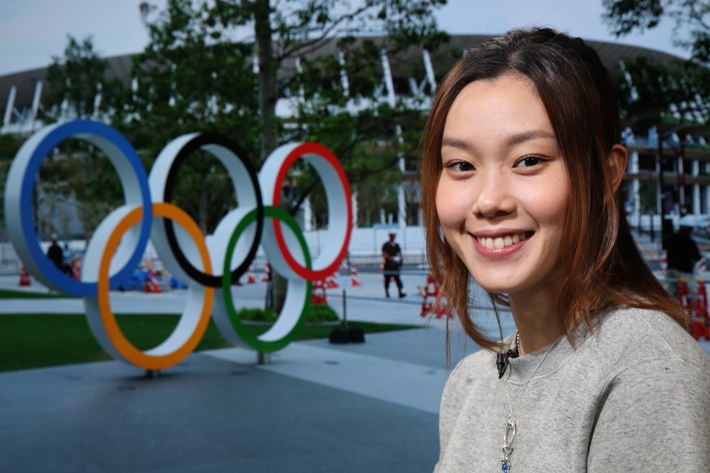 Stephanie Au, pictured at the Post’s Hong Kong office, could still swim at her fifth Olympics. Photo: Edmond So