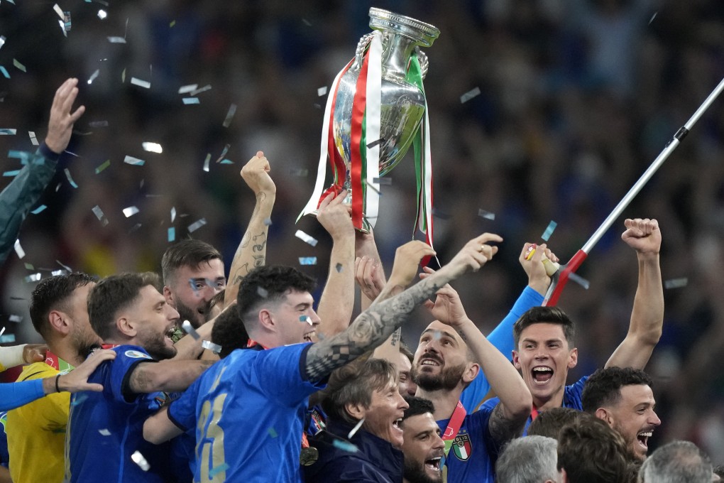 Euros holders Italy will be looking to defend the trophy they claimed three years ago. Photo: AP