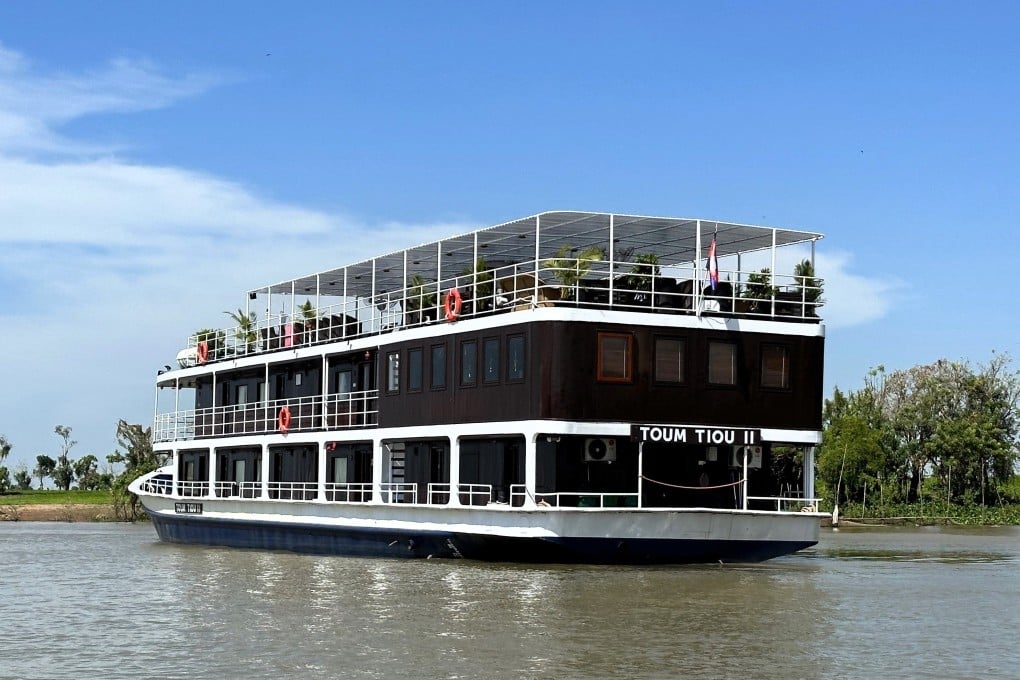The RV Toum Tiou II takes passengers from Koah Chen Port in Cambodia to Ho Chi Minh City in Vietnam via Phnom Penh, along the Tonle Sap, Mekong and Saigon rivers. Photo: Carmen Jenner