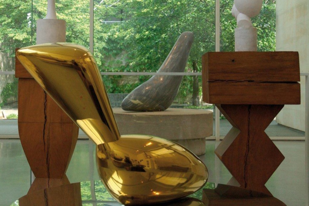 Works by Romanian sculptor Constantin Brancusi are seen at Atelier Brancasi, his perfectly preserved studio, at Paris’ Pompidou Centre, in France. Photo: Pompidou Centre