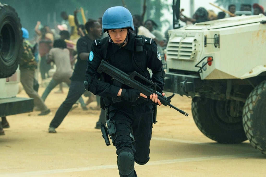 Wang Yibo in a still from Formed Police Unit (category IIB, Mandarin), directed by Lee Tat-chiu. Huang Jingyu and Zhong Chuxi co-star.