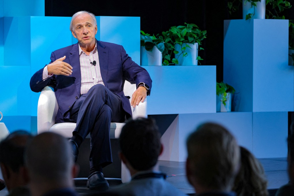 Ray Dalio, founder of Bridgewater Associates, speaks at The Wall Street Journal’s Future of Everything Festival in New York City, US, on May 22, 2024. Photo: Reuters