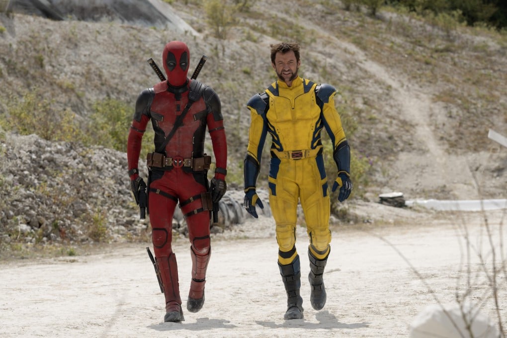 Ryan Reynolds (left) as Deadpool/Wade Wilson and Hugh Jackman as Wolverine/Logan in a still from Deadpool & Wolverine, one of 10 coming films that have the potential to become hits this year. Photo: Jay Maidment/Marvel
