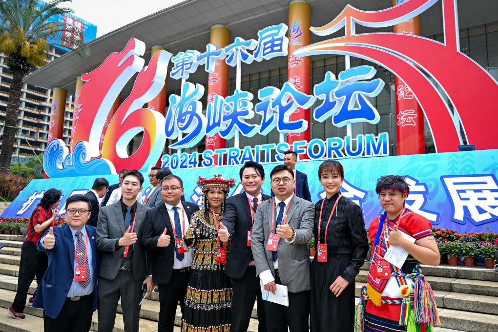 Delegates at the Straits Forum in Fujian province. Photo: Xinhua