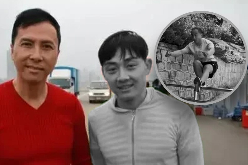 Zhang Lei, stunt double for renowned China actor Donnie Yen and parkour pioneer, has died at 39 from a heart attack. Photo: SCMP composite/Weibo/Douyin