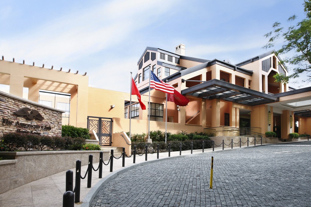 The main entrance to the exclusive American Club’s country retreat in Tai Tam. Photo: Handout