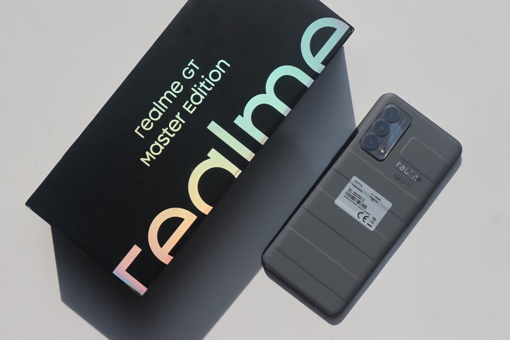 The Realme GT Master Edition 5G smartphone from 2022. The GT series is meant to position the Shenzhen-based brand to better compete in Western Europe and other mature markets. Photo: Shutterstock
