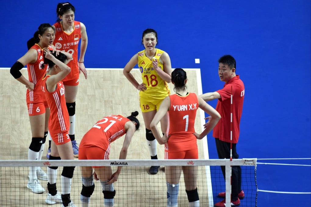 China’s women’s volleyball team qualified for the Paris Olympics and will look to improve on their showing in Tokyo three years ago. Photo: Xinhua