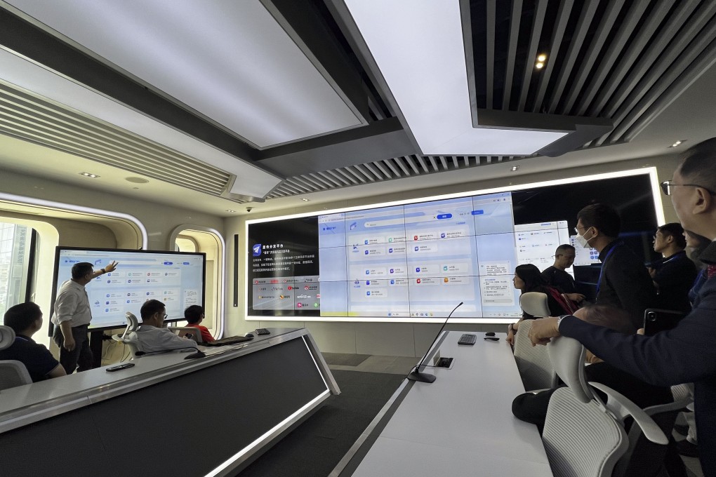 Media firm Suzhou Broadcasting System has created its own platform based on existing AI software. Photo: Denise Tsang