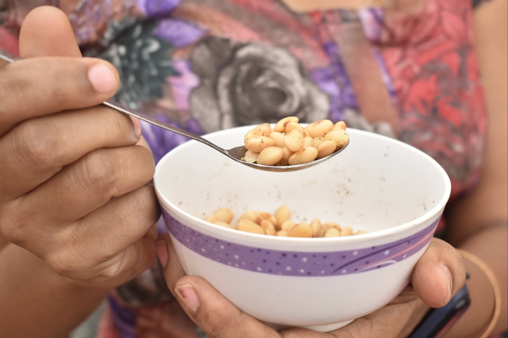 Having a low-fat vegan diet with a half cup of soybeans daily (above) was found to reduce hot flashes in menopausal women in a recent study. Photo: Shutterstock