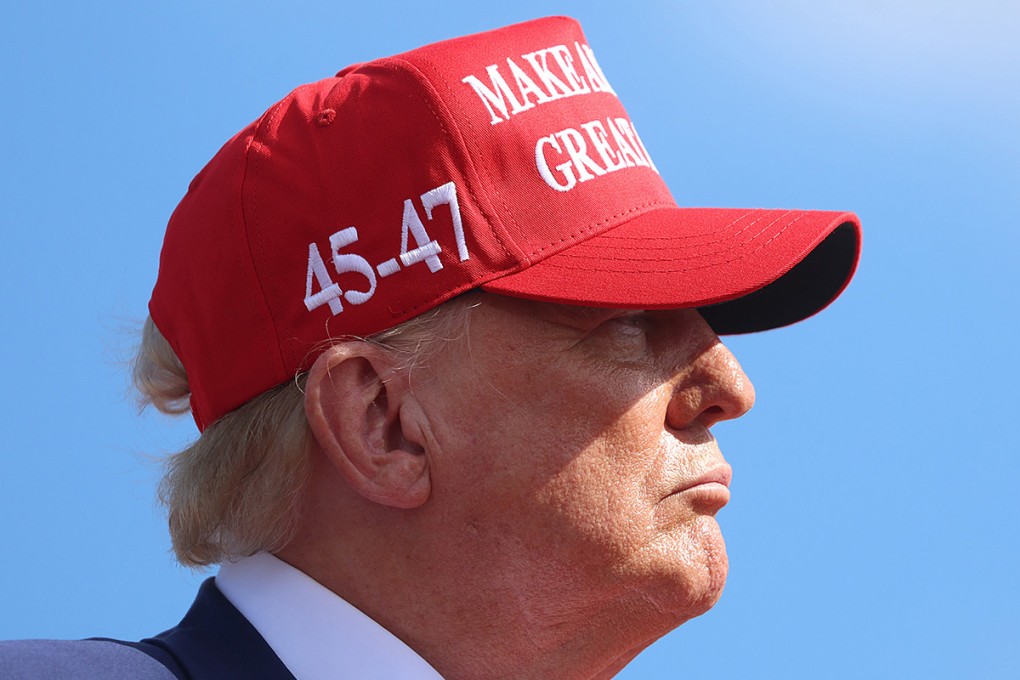 Donald Trump at a campaign rally in Racine, Wisconsin. Photo: TNS
