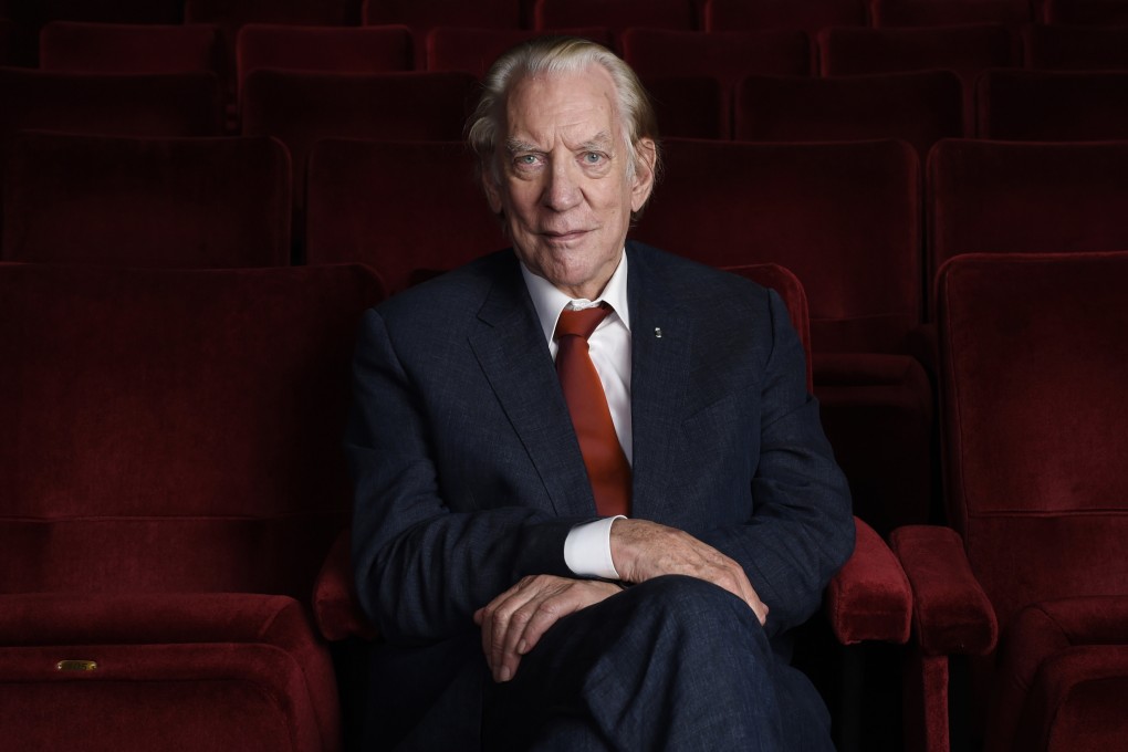 Actor Donald Sutherland in 2017. File photo: AP