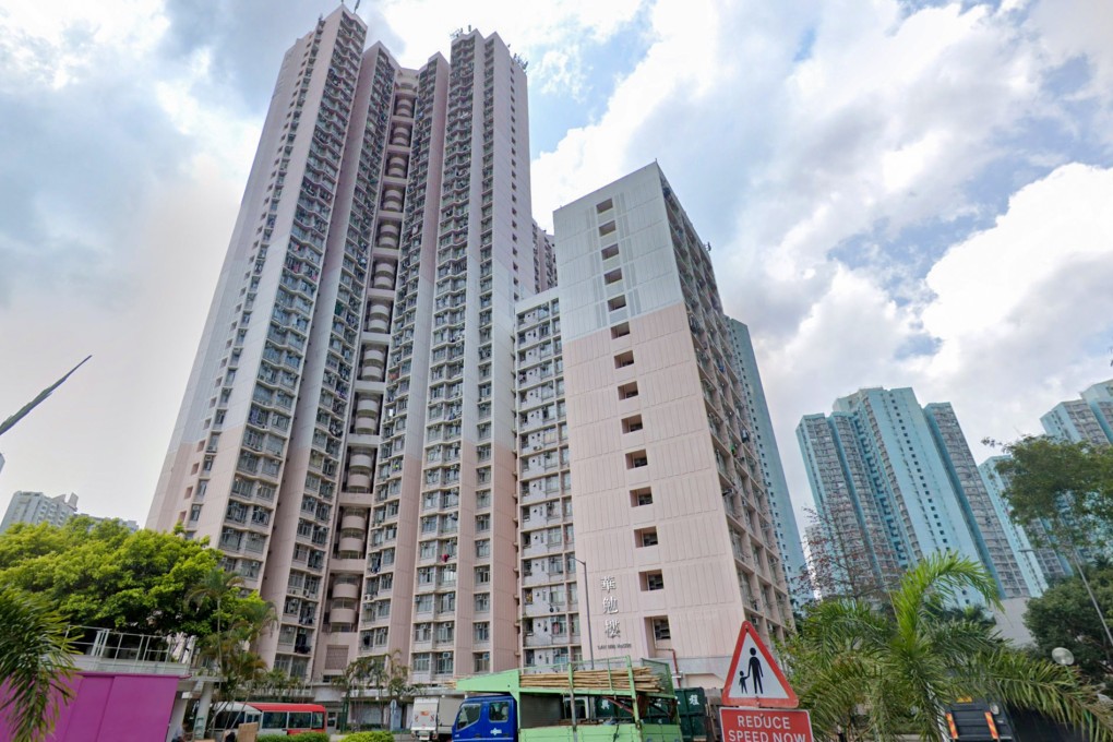 A dispute turned violent at a lower-floor flat at Wah Min House, Wah Sum Estate, police said. Photo: Google Maps