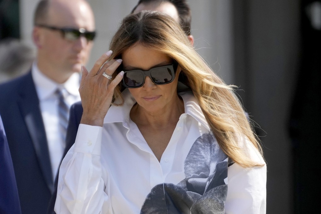 Former first lady Melania Trump has missed key events in her husband’s preidential campaign. Photo: AP