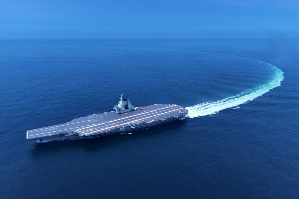 China says its Fujian carrier is world's largest conventionally powered  warship | South China Morning Post