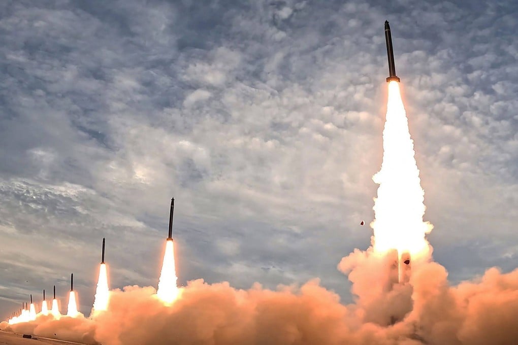 North Korea test-fires “super-large” rocket artillery last month. Pyongyang is thought to have supplied Russia with more than 1 million artillery shells and thousands of tonnes of explosive for use in Ukraine. Photo: KCNA via KNS / AFP