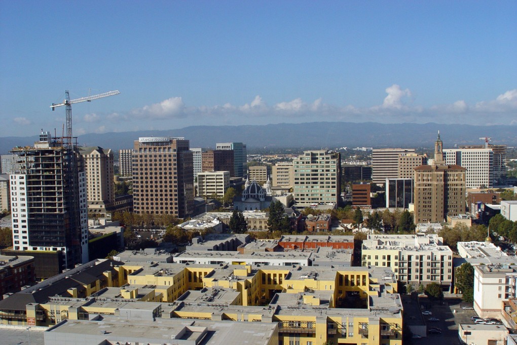 An undated photograph of the city of San Jose, California, in the middle of Silicon Valley. Photo: AFP
