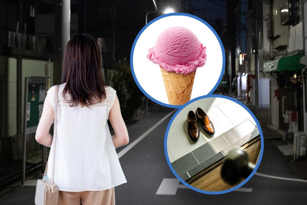 A woman convenience shop worker in Japan has attracted online attention by offering safety tips to single women. Photo: SCMP composite/Shutterstock