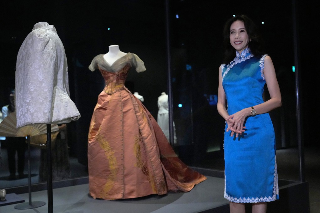 Karen Mok at the museum. This is the first time the Hong Kong Palace Museum has asked a celebrity to create an audio guide. May Tse