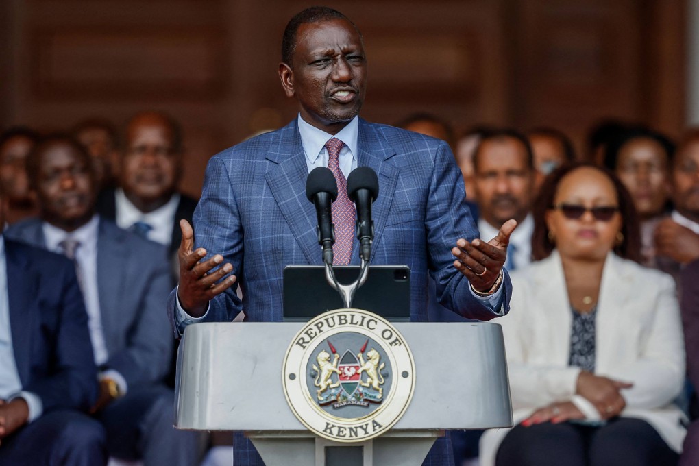 Kenya’s President William Ruto on Wednesday. Photo: AFP