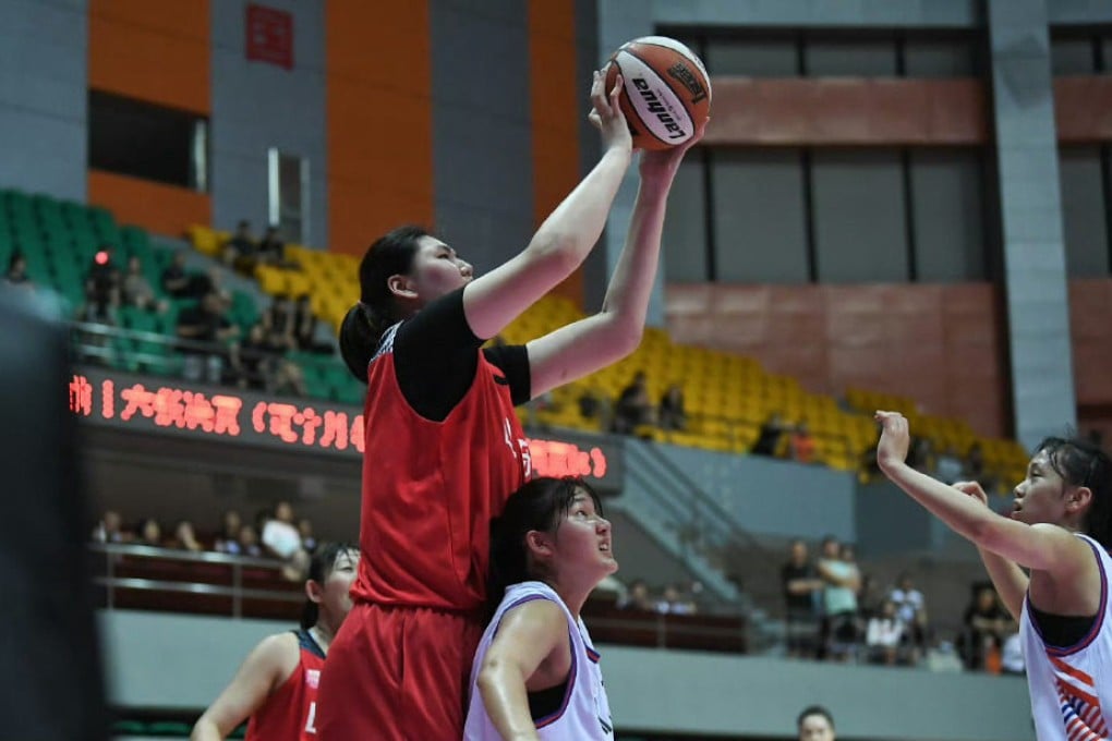 Zhang Ziyu has been towering over her opponents for years. Photo: Weibo