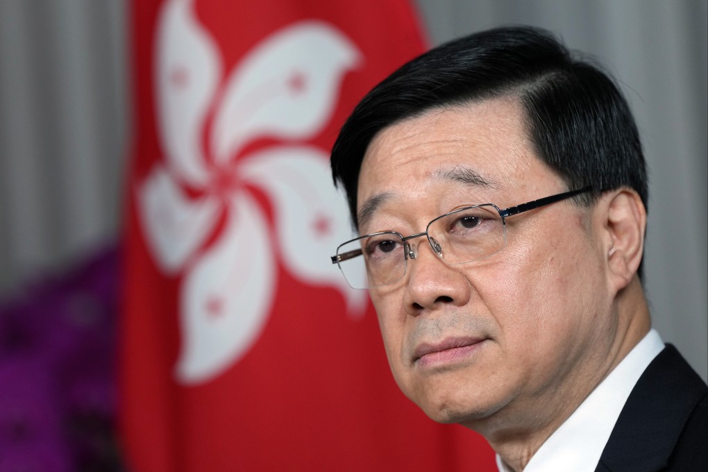Hong Kong Chief Executive John Lee inherited an economy in contraction that turned positive the following year, and he expects gross domestic product to grow between 2.5 and 3.5 per cent this year. Photo: Sam Tsang