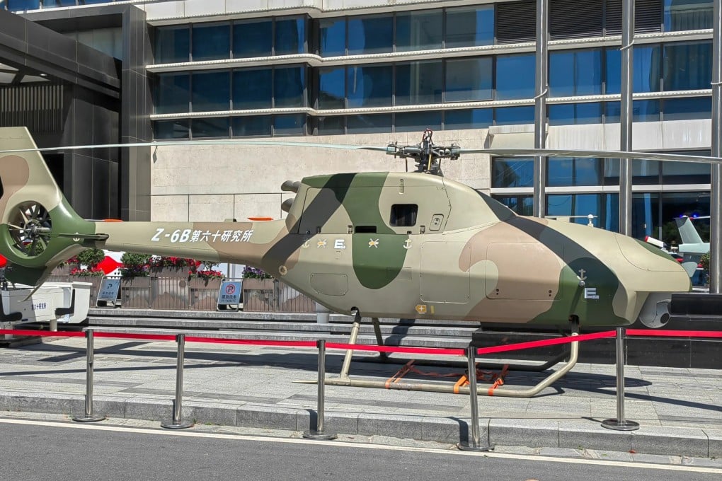 A Chinese Z-6B unmanned helicopter that is “very reminiscent” of the US MQ-8B Fire Scout, according to a military analyst, but with greater payload, a higher operational ceiling and greater endurance. Photo: Weibo