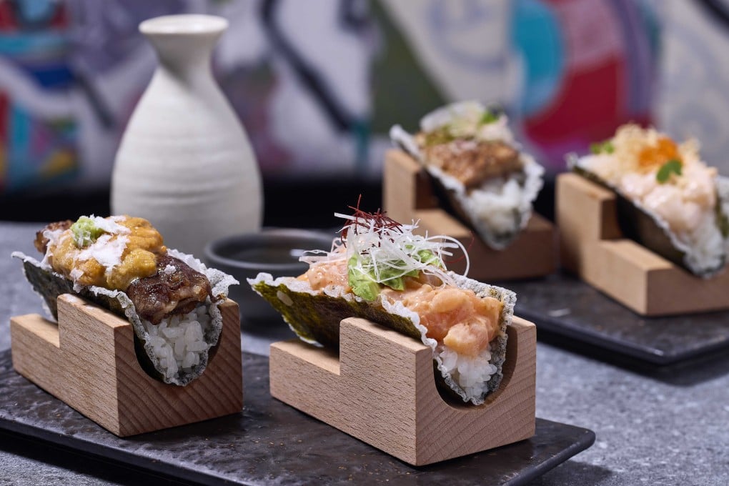 Maki roll selection from Wakaran, in Wan Chai, Hong Kong, one of a number of newly opened bars and restaurants in Hong Kong and Macau to try in July. Photo: Wakaran