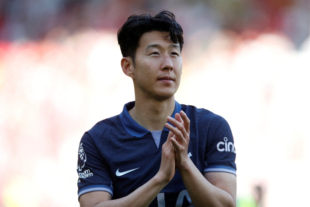 Son Heung-min’s father has denied corporal punishment was used at his academy after being sued. Photo: Reuters
