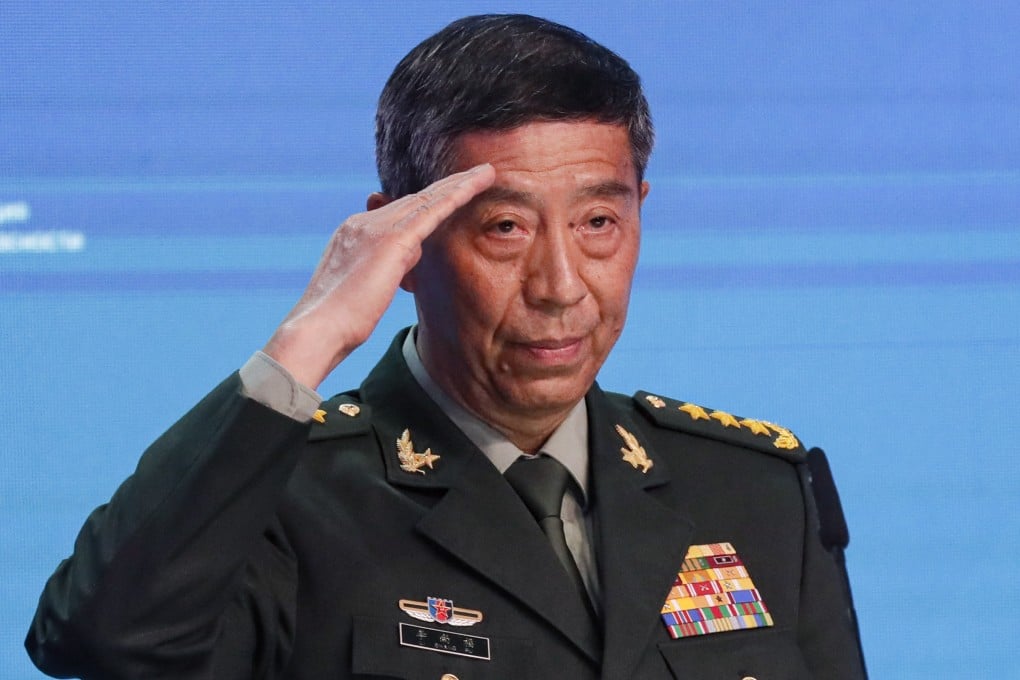 Former Chinese defence minister Li Shangfu was dismissed last year. Photo: EPA-EFE