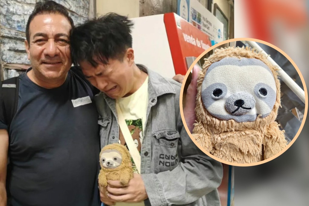 A Chinese tourist in Spain has been reunited with his beloved comfort toy after it went missing in Barcelona, melting hearts on social media. Photo: SCMP composite/Xiaohongshu