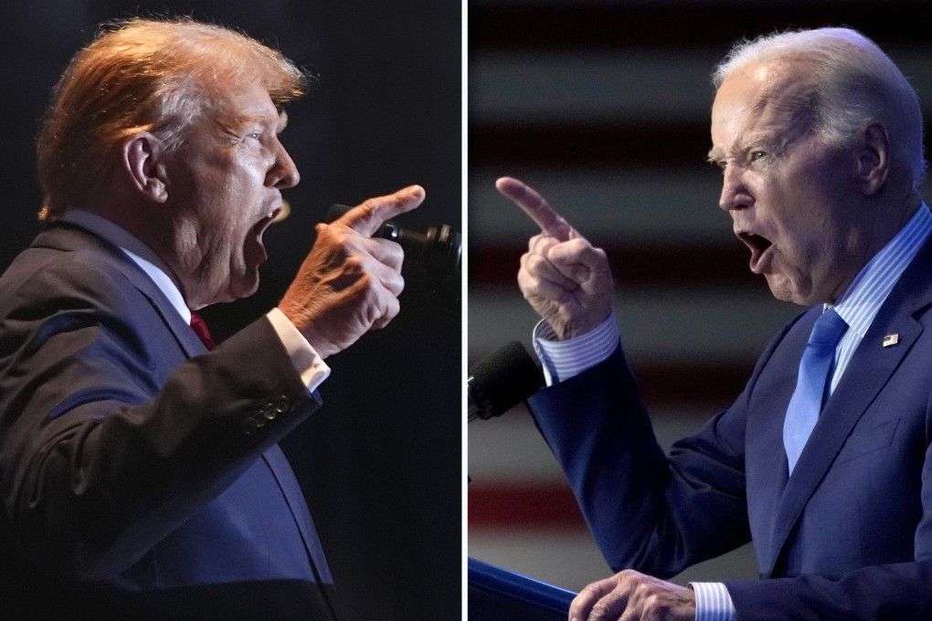 The first televised showdown between Donald Trump and US President Joe Biden is on June 27. Photo: AP