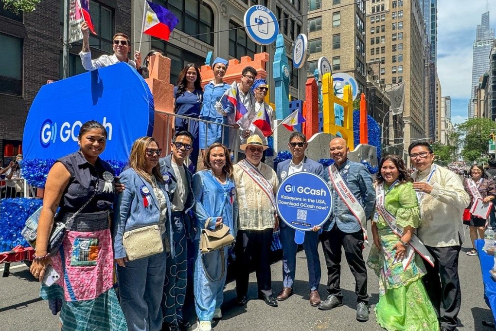GCash participating in the Philippine Independence Day Parade in New York City. The company aims to cement its position as a seamless fintech solution for Filipinos overseas.