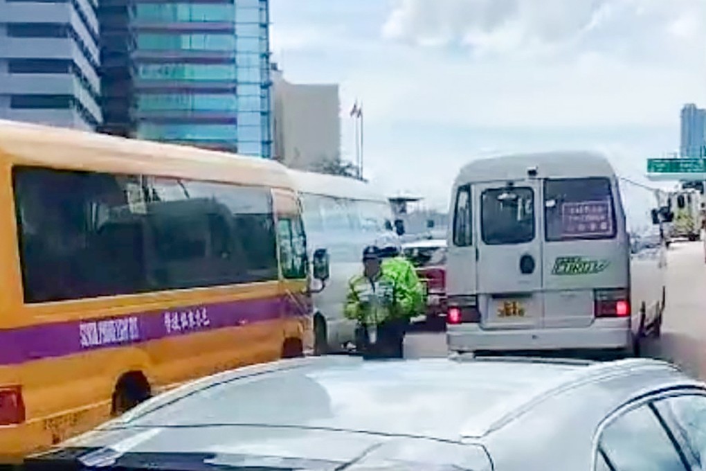 No arrests were made at the scene of the accident. Photo: Facebook/Hugo Chan