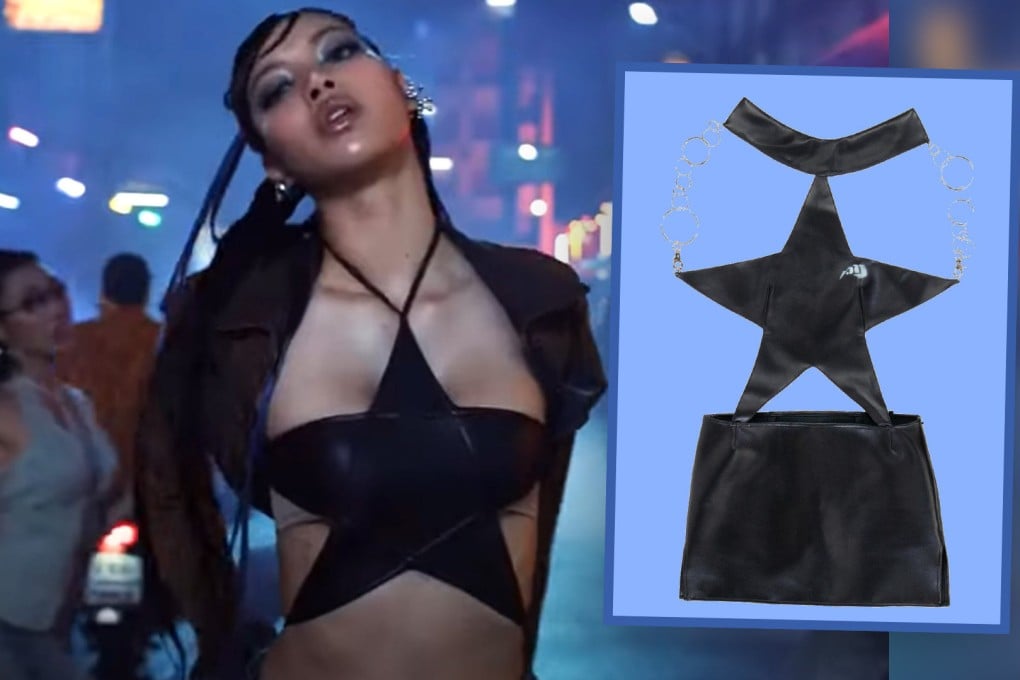 A fashion designer in China has claimed Lisa, from the K-pop band Blackpink, is wearing a “copied” version of one of her creations in a new music video, sparking an online outcry involving tens of millions of people. Photo: SCMP composite/YouTube/IG@a1jewel